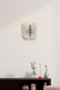 Opviq Tulip Sconce Lámpara de pared Blanca